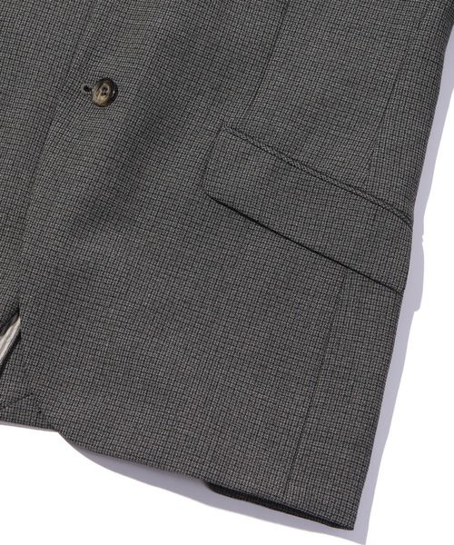 MEN'S BIGI（メンズビギ）の「ACTIVE TAILOR パウロオリビエラマイクロガンクラブジャケット（テーラードジャケット・メンズ・ネイビー/グレー系その他・01/02/03/04）」の15枚目の写真