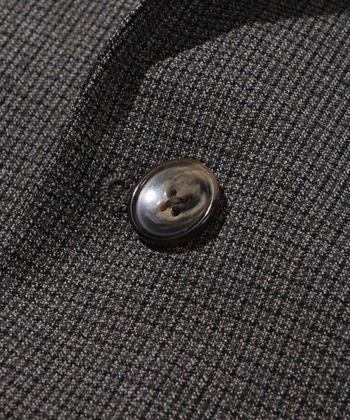 MEN'S BIGI（メンズビギ）の「ACTIVE TAILOR パウロオリビエラマイクロガンクラブジャケット（テーラードジャケット・メンズ・ネイビー/グレー系その他・01/02/03/04）」の16枚目の写真