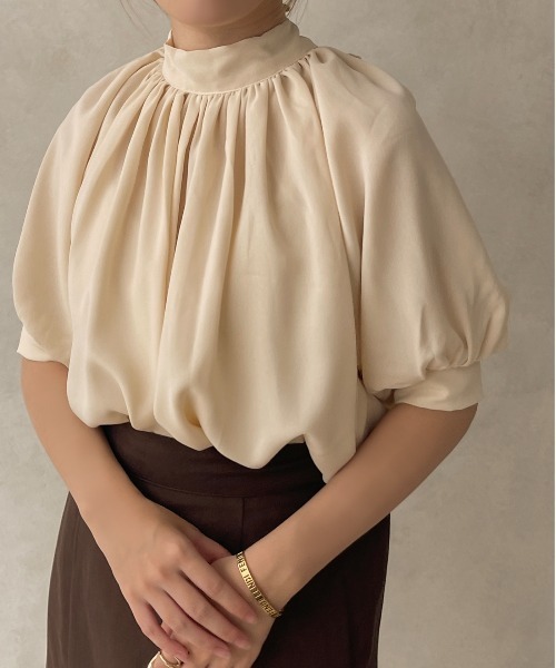 apres jour clair(アプレジュールクレア)の「【apres jour clair】2WAYリボンチュニックワンピース【ZOZOTOWN限定アイテム】(ワンピース・レディース・ベージュ/アイボリー/ピンク系その他・X-LARGE/フリー)」の9枚目の写真