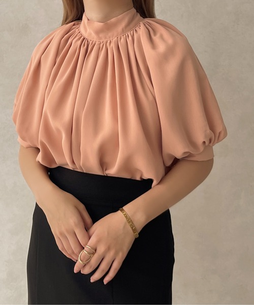 apres jour clair(アプレジュールクレア)の「【apres jour clair】2WAYリボンチュニックワンピース【ZOZOTOWN限定アイテム】(ワンピース・レディース・ベージュ/アイボリー/ピンク系その他・X-LARGE/フリー)」の4枚目の写真