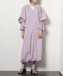 【WRYHT/ライト】GATHERD SLEEVE FOLK DRESS:ワンピース