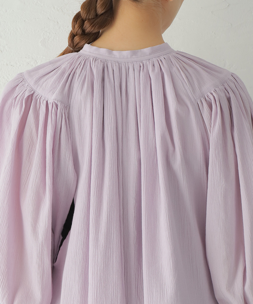 WRYHT(ライト)の「【WRYHT/ライト】GATHERD SLEEVE FOLK DRESS:ワンピース(ワンピース・レディース・パープル・SMALL)」の9枚目の写真