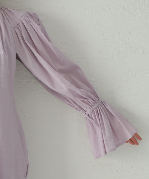 WRYHT(ライト)の「【WRYHT/ライト】GATHERD SLEEVE FOLK DRESS:ワンピース(ワンピース・レディース・パープル・SMALL)」の10枚目の写真
