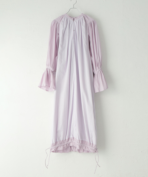 WRYHT(ライト)の「【WRYHT/ライト】GATHERD SLEEVE FOLK DRESS:ワンピース(ワンピース・レディース・パープル・SMALL)」の19枚目の写真