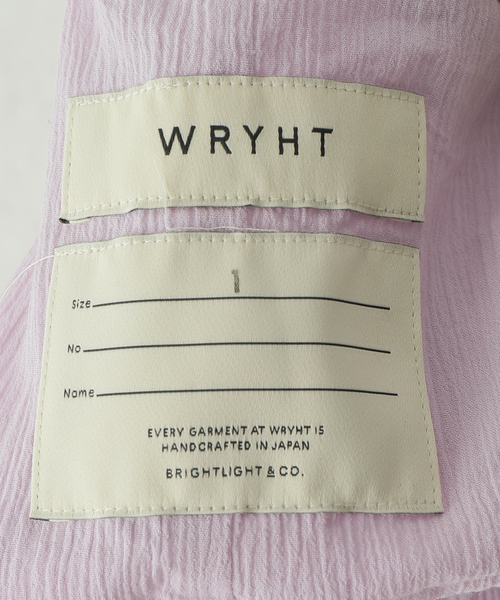 WRYHT(ライト)の「【WRYHT/ライト】GATHERD SLEEVE FOLK DRESS:ワンピース(ワンピース・レディース・パープル・SMALL)」の20枚目の写真
