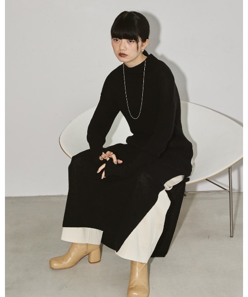 TODAYFUL（トゥデイフル）の「シルクニットドレス（ワンピース）」 - WEAR