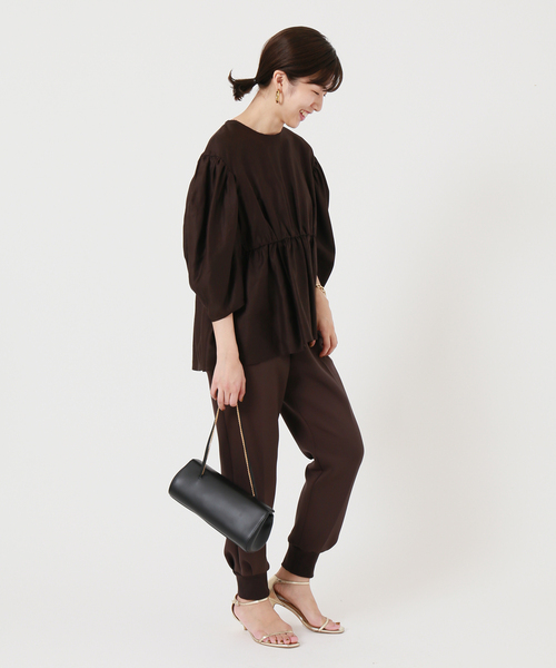 IENA（イエナ）の「デザインペプラムブラウス（シャツ/ブラウス）」 - WEAR