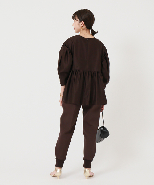 IENA（イエナ）の「デザインペプラムブラウス（シャツ/ブラウス）」 - WEAR