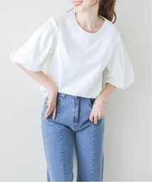 バルーンスリーブブラウス