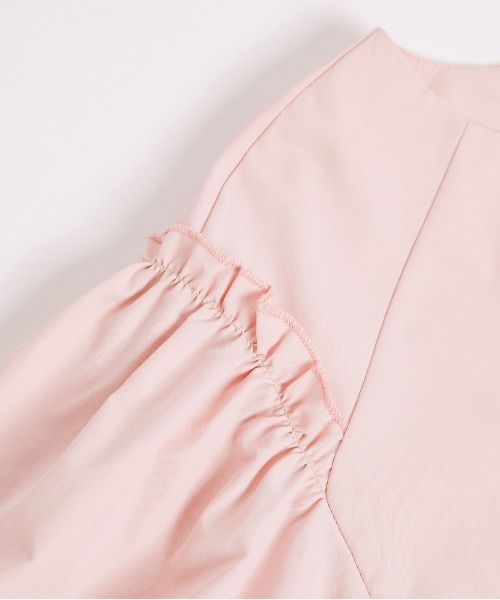 SUGAR BISKET（シュガービスケット）の「バルーンスリーブブラウス（シャツ/ブラウス・レディース・ホワイト/ベージュ/ピンク/ブラック・M/L）」の11枚目の写真