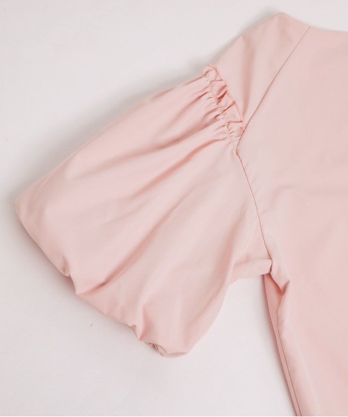 SUGAR BISKET（シュガービスケット）の「バルーンスリーブブラウス（シャツ/ブラウス・レディース・ホワイト/ベージュ/ピンク/ブラック・M/L）」の13枚目の写真