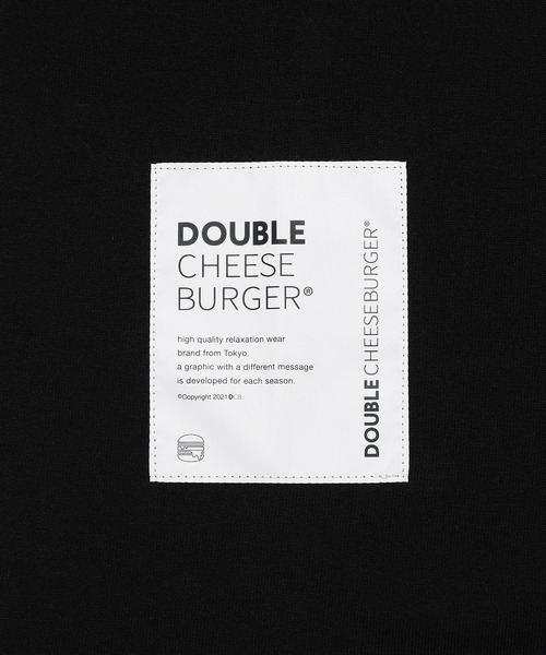 DOUBLE CHEESEBURGER(ダブルチーズバーガー)の「ダブルチーズバーガー Tシャツ -Stay Different.- / DOUBLE CHEESEBURGER T-Shirt -Stay Different.-(Tシャツ/カットソー・メンズ・ホワイト/ブラック・FREE)」の10枚目の写真