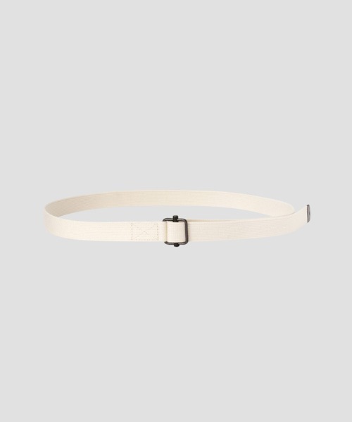 MHL.（エムエイチエル）の「NARROW MILITARY BELT（ベルト・レディース・ブラック/ホワイト系その他3/ベージュ系その他3・FREE）」の2枚目の写真