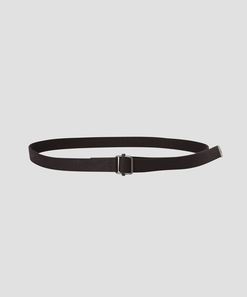 MHL.（エムエイチエル）の「NARROW MILITARY BELT（ベルト・レディース・ブラック/ホワイト系その他3/ベージュ系その他3・FREE）」の3枚目の写真