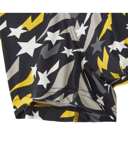 BODY WILD(ボディーワイルド)の「BODYWILD/ボディワイルド ストレッチ ボクサーパンツ ナイロンジャカード シューティングスター柄(ボクサーパンツ・メンズ・イエロー/レッド・MEDIUM/LARGE)」の8枚目の写真