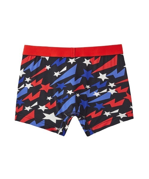 BODY WILD(ボディーワイルド)の「BODYWILD/ボディワイルド ストレッチ ボクサーパンツ ナイロンジャカード シューティングスター柄(ボクサーパンツ・メンズ・イエロー/レッド・MEDIUM/LARGE)」の9枚目の写真