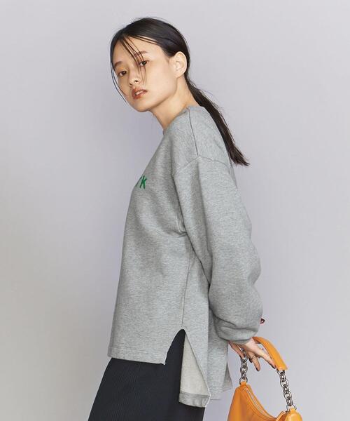 bibmilk（ビブミルク）の「＜bibmilk＞サイドスリットスウェット プルオーバー（スウェット・レディース・ブラック/グレー・FREE）」の7枚目の写真
