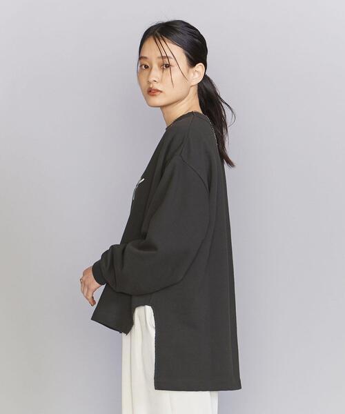 bibmilk（ビブミルク）の「＜bibmilk＞サイドスリットスウェット プルオーバー（スウェット・レディース・ブラック/グレー・FREE）」の10枚目の写真