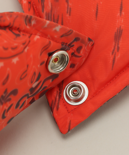 MASU（エムエーエスユー）の「【MASU / エムエーエスユー】DIAMOND PUFFER SCARF（マフラー・メンズ・レッド・FREE）」の3枚目の写真