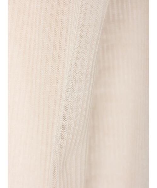 Green　Parks（グリーンパークス）の「・SUGARSPOON SET2点ロンT×シアーハイネック（Tシャツ/カットソー・レディース・ブラック/オフホワイト/チャコールグレー・FREE）」の7枚目の写真