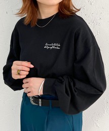 袖ボリュームゆるロンT【ZOZOTOWN限定アイテム】