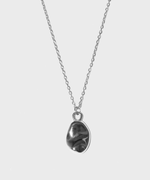 LHME(エルエイチエムイー)の「LHME バロックオーバルネックレス/サージカルステンレス316L(金属アレルギー対応)(ネックレス・レディース・シルバー/ゴールド・45cm)」の1枚目の写真