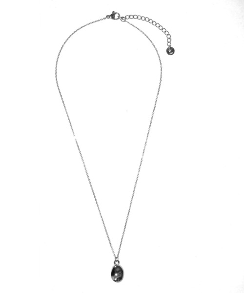 LHME(エルエイチエムイー)の「LHME バロックオーバルネックレス/サージカルステンレス316L(金属アレルギー対応)(ネックレス・レディース・シルバー/ゴールド・45cm)」の8枚目の写真