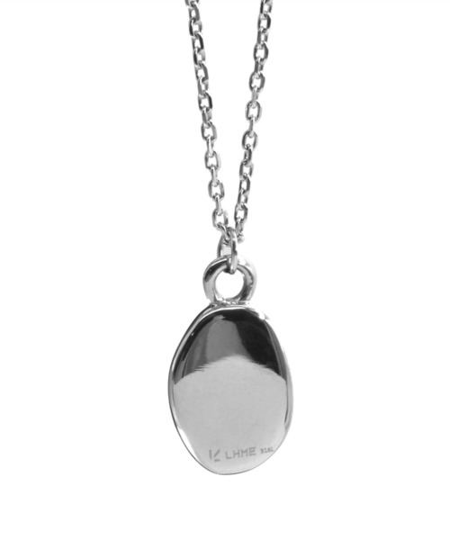 LHME(エルエイチエムイー)の「LHME バロックオーバルネックレス/サージカルステンレス316L(金属アレルギー対応)(ネックレス・レディース・シルバー/ゴールド・45cm)」の5枚目の写真