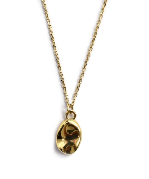 LHME(エルエイチエムイー)の「LHME バロックオーバルネックレス/サージカルステンレス316L(金属アレルギー対応)(ネックレス・レディース・シルバー/ゴールド・45cm)」の9枚目の写真