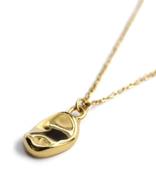 LHME(エルエイチエムイー)の「LHME バロックオーバルネックレス/サージカルステンレス316L(金属アレルギー対応)(ネックレス・レディース・シルバー/ゴールド・45cm)」の12枚目の写真