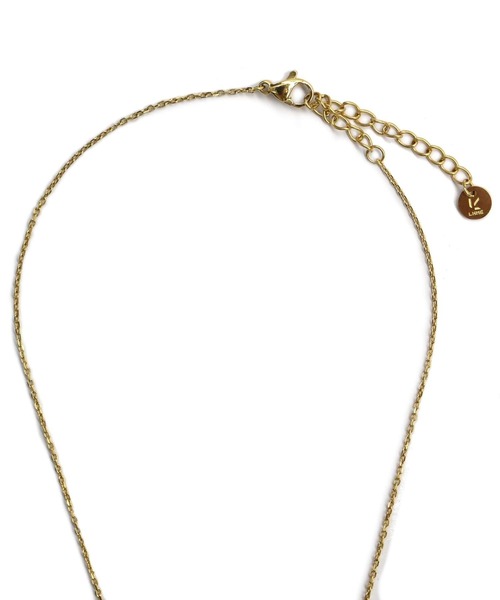LHME(エルエイチエムイー)の「LHME バロックオーバルネックレス/サージカルステンレス316L(金属アレルギー対応)(ネックレス・レディース・シルバー/ゴールド・45cm)」の13枚目の写真