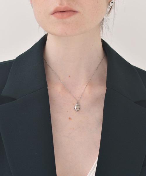 LHME(エルエイチエムイー)の「LHME バロックオーバルネックレス/サージカルステンレス316L(金属アレルギー対応)(ネックレス・レディース・シルバー/ゴールド・45cm)」の22枚目の写真