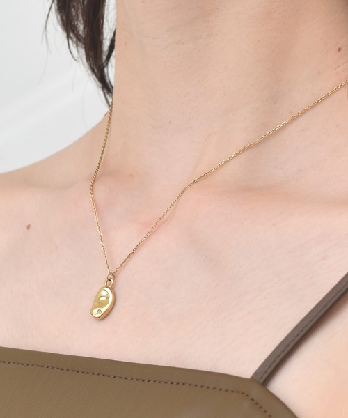 LHME(エルエイチエムイー)の「LHME バロックオーバルネックレス/サージカルステンレス316L(金属アレルギー対応)(ネックレス・レディース・シルバー/ゴールド・45cm)」の18枚目の写真