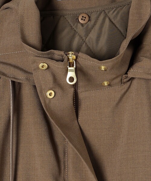 SHIPS（シップス）の「*ドロストマウンテンパーカー◆（マウンテンパーカー・レディース・ライトグレー/ブラック/ネイビー/ライトブラウン・ONE SIZE）」の14枚目の写真