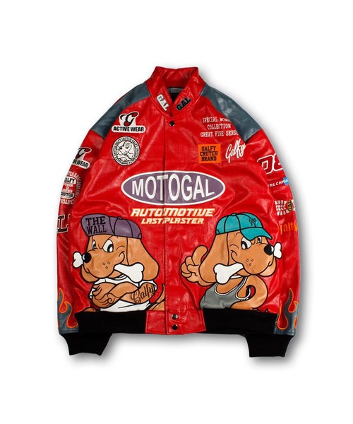GALFY（ガルフィー）の「【GALFY/ガルフィー】走り屋犬革 ジャケット