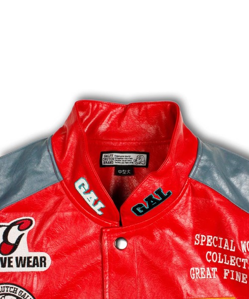 GALFY（ガルフィー）の「【GALFY/ガルフィー】走り屋犬革 ジャケット