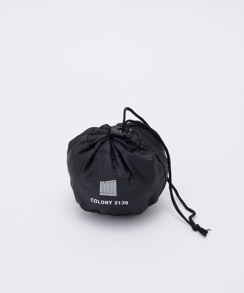COLONY 2139（コロニートゥーワンスリーナイン）の「ボール型エコバッグ（エコバッグ/サブバッグ・レディース・ブラック・FREE）」の2枚目の写真