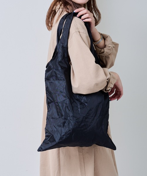 COLONY 2139（コロニートゥーワンスリーナイン）の「ボール型エコバッグ（エコバッグ/サブバッグ・レディース・ブラック・FREE）」の9枚目の写真