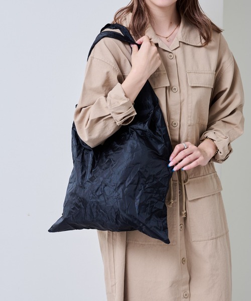 COLONY 2139（コロニートゥーワンスリーナイン）の「ボール型エコバッグ（エコバッグ/サブバッグ・レディース・ブラック・FREE）」の11枚目の写真