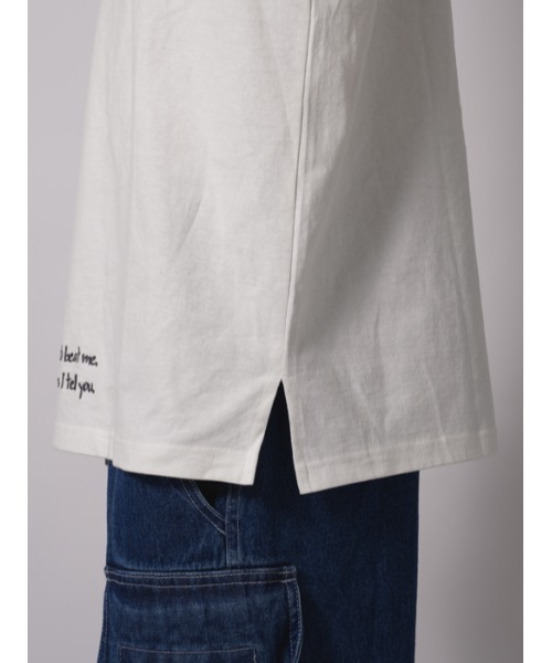 RE730（アールイーセブンサーティー）の「RE730 ボックス ロングスリーブ ワイドTシャツ（Tシャツ/カットソー・メンズ・ホワイト/イエロー/ブラック/ホワイト系その他/イエロー系その他/ブラック系その他・M/L）」の8枚目の写真