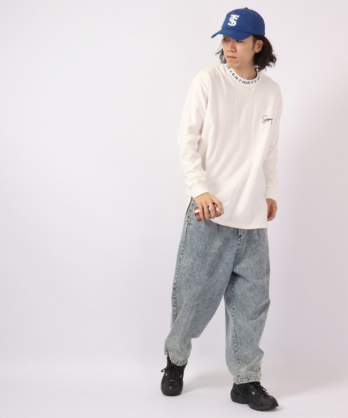 RE730（アールイーセブンサーティー）の「RE730 ボックス ロングスリーブ ワイドTシャツ（Tシャツ/カットソー・メンズ・ホワイト/イエロー/ブラック/ホワイト系その他/イエロー系その他/ブラック系その他・M/L）」の19枚目の写真