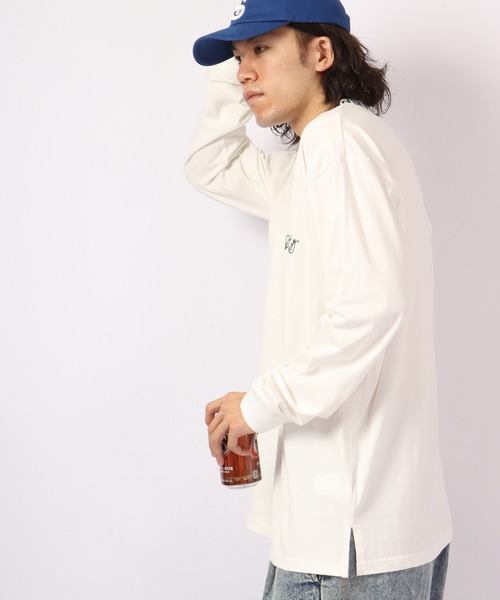 RE730（アールイーセブンサーティー）の「RE730 ボックス ロングスリーブ ワイドTシャツ（Tシャツ/カットソー・メンズ・ホワイト/イエロー/ブラック/ホワイト系その他/イエロー系その他/ブラック系その他・M/L）」の17枚目の写真