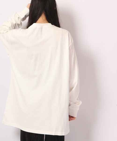 RE730（アールイーセブンサーティー）の「RE730 ボックス ロングスリーブ ワイドTシャツ（Tシャツ/カットソー・メンズ・ホワイト/イエロー/ブラック/ホワイト系その他/イエロー系その他/ブラック系その他・M/L）」の12枚目の写真