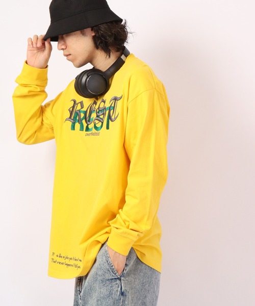 RE730（アールイーセブンサーティー）の「RE730 ボックス ロングスリーブ ワイドTシャツ（Tシャツ/カットソー・メンズ・ホワイト/イエロー/ブラック/ホワイト系その他/イエロー系その他/ブラック系その他・M/L）」の21枚目の写真