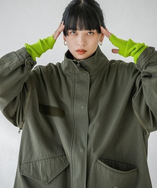 JEANASIS(ジーナシス)の「カラーアームウォーマー/122883(アームカバー・レディース・ピンク/グリーン/アイボリー・FREE)」の8枚目の写真