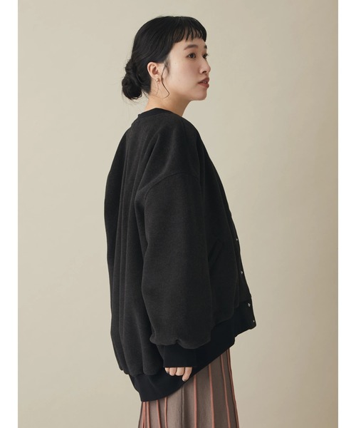 CRAFT STANDARD BOUTIQUE（クラフトスタンダードブティック）の「エッグブルゾン　＊◆（ブルゾン・レディース・ブラック/ナチュラル・FREE）」の20枚目の写真