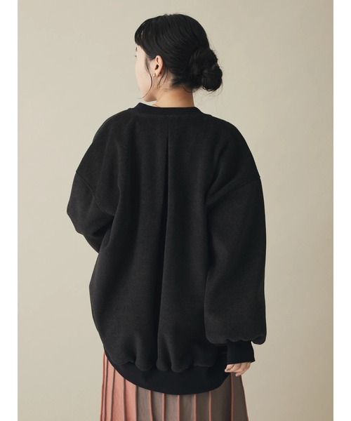 CRAFT STANDARD BOUTIQUE（クラフトスタンダードブティック）の「エッグブルゾン　＊◆（ブルゾン・レディース・ブラック/ナチュラル・FREE）」の14枚目の写真