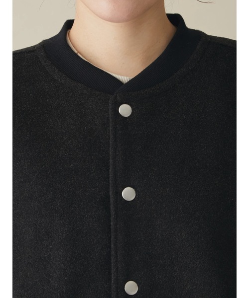 CRAFT STANDARD BOUTIQUE（クラフトスタンダードブティック）の「エッグブルゾン　＊◆（ブルゾン・レディース・ブラック/ナチュラル・FREE）」の12枚目の写真