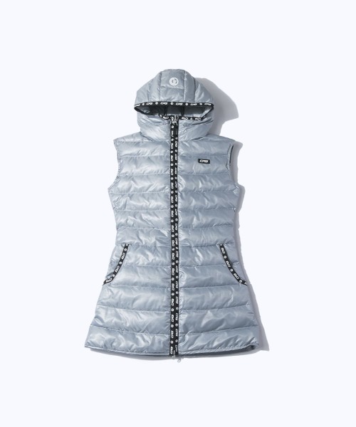 CPG GOLF（シーピージーゴルフ）の「Cotton dress（中綿ワンピース）（ジャンパースカート・レディース・ブラック/グレー/レッド・SMALL/MEDIUM/LARGE）」の7枚目の写真