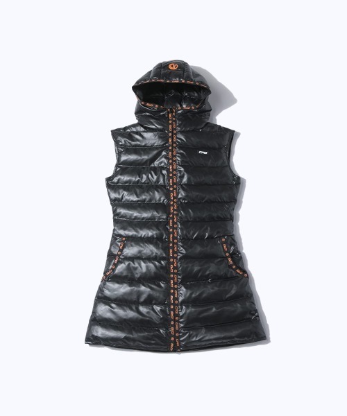 CPG GOLF（シーピージーゴルフ）の「Cotton dress（中綿ワンピース）（ジャンパースカート・レディース・ブラック/グレー/レッド・SMALL/MEDIUM/LARGE）」の9枚目の写真